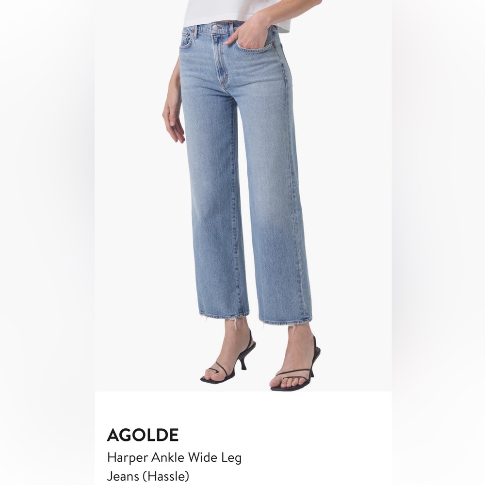 Agolde Harper Ankle Wife Leg Jeans
